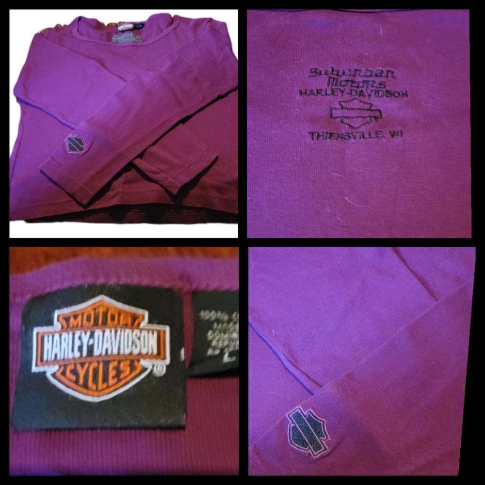 Ladies Harley Davidson Top L